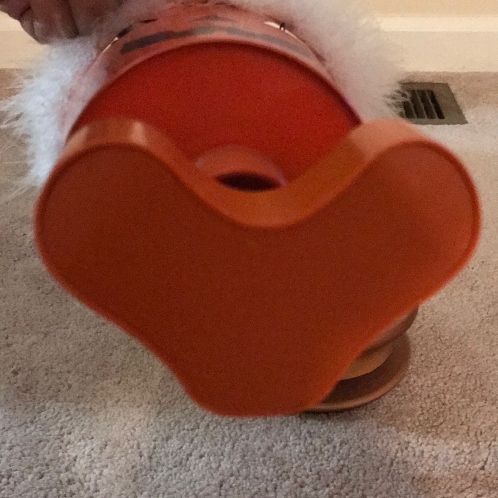 Pumpkin Metal Spring Bucket! - Picture 4 of 6